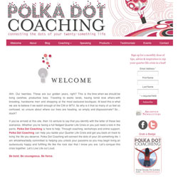 Polka Dot Coaching Website